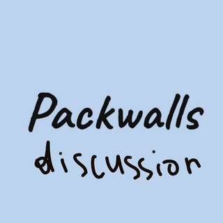 Логотип @packwallsdiscussion - Packwalls discussion