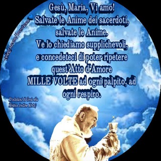 Логотип @padrepiosanto - 🌾 Padre Pio