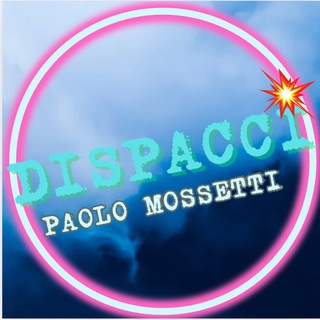 Логотип @paolomossetti - DISPACCI | Paolo Mossetti