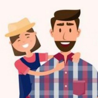 Логотип @papa_v_telegrame - Папа в телеграме