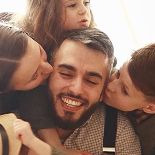 Логотип @papamans - Папа Манс