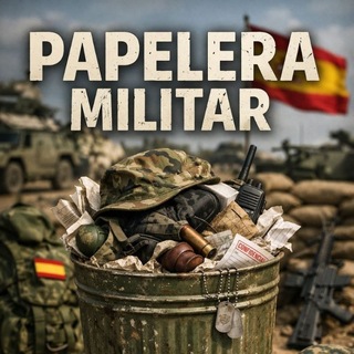 Логотип @papeleramilitar - PAPELERA MILITAR 📑 🗑