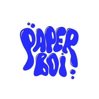 Логотип @paperboistore - paperboistore