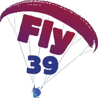 Логотип @parafly39 - Fly39 ★ Полëты на параплане в Калининграде.