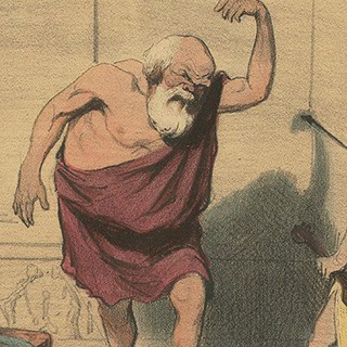 Логотип @parakharatteintonomisma - παραχαράττειν τὸ νόμισμα