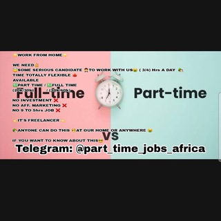Логотип @part_time_jobs_africa1 - Part Time Jobs Africa