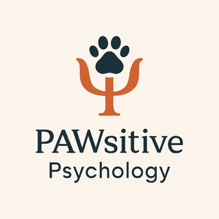 Логотип @pawsitive_psychology - PAWsitive psychology 🐾