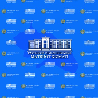 Логотип @paxtaobod_press - Paxtaobod tumani hokimligi Matbuot xizmati