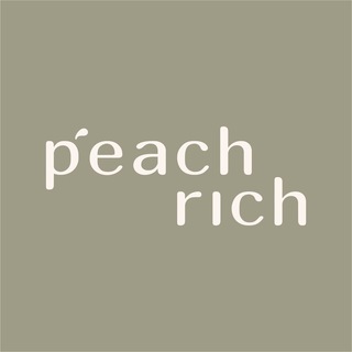 Логотип @peachrich_com - Peach Rich