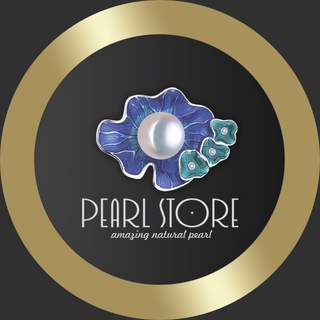 Логотип @pearlstoreuz - PEARL STORE - прекрасный мир жемчуга