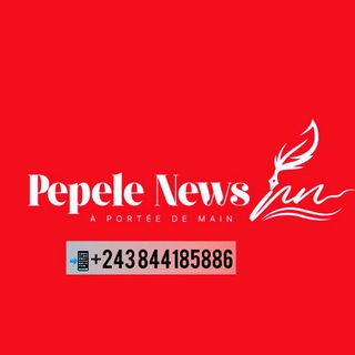Логотип @pepelenewsrdc - Pepele news 🗞️