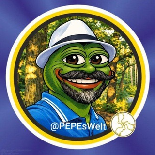 Логотип @pepeswelt - PEPE´s Welt • MEME & Satire Kanal