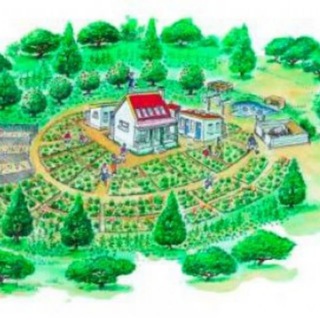 Логотип @permabioautosuficiente - Permacultura, Ecoaldeas, Bioconstrucción y Autosuficiencia