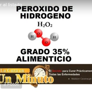 Логотип @peroxidodehidrogeno1947 - PEROXIDO DE HIDROGENO AL 35% GRADO ALIMENTICIO