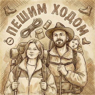 Логотип @PeshimKhodom - Пешим Ходом