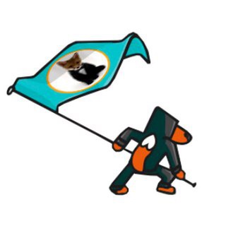 Логотип @petfoxchat - Лисий чат