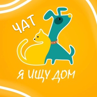 Логотип @petlookingforhome_chat - "Я ИЩУ ДОМ" Екатеринбург Chat
