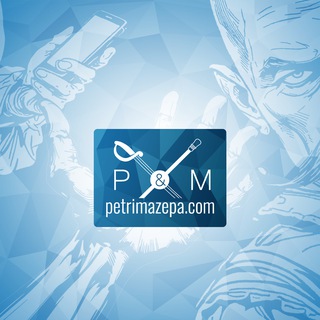 Логотип @petroimazepa - Петро і Мазепа | P&M | Петр и Мазепа