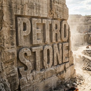 Логотип @petrostone_tr - PETRO STONE | ТРАВЕРТИН | НАТУРАЛЬНЫЙ КАМЕНЬ