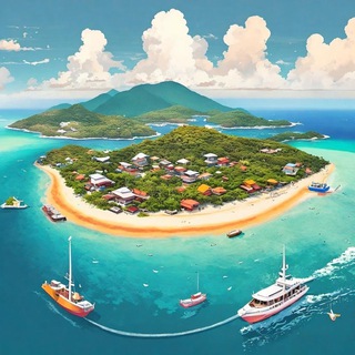 Логотип @phangana - ПАНГАН ЧАТ ДРУЗЕЙ ТАЙЛАНД