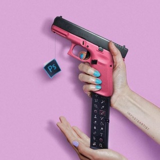 Логотип @photoshopium - Photoshopium - Все для фотошопа