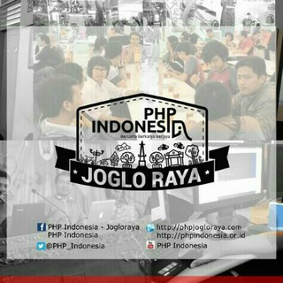 Логотип @phpjogloraya - PHP INDONESIA JOGLORAYA