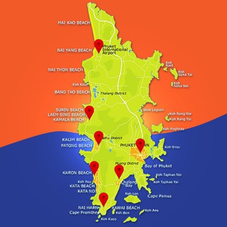 Логотип @phuketmap - Пхукет 📒 Справочник мест