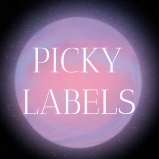 Логотип @pickylabels - 𝑃𝑖𝑐𝑘𝑦 𝐿𝑎𝑏𝑒𝑙𝑠