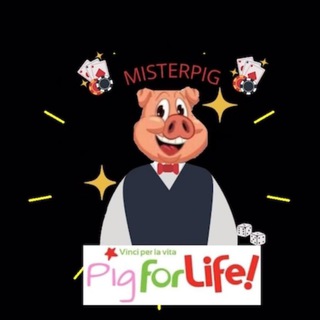 Логотип @pigforlife - ♠️♥️♦️♣️Pig For Life♠️♥️♦️♣️
