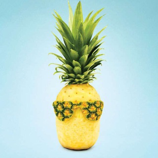 Логотип @pinfree - Ананасик