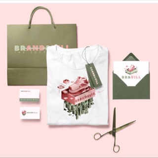 Логотип @pinkgoldie - Brandvill