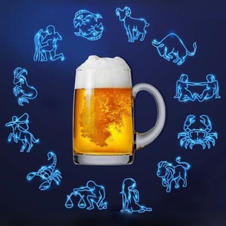 Логотип @pivogoroscopes - гороскопы с пивзавода