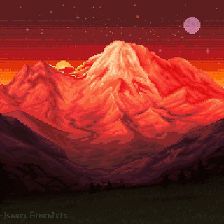 Логотип @pixelartschat - Пиксельный чат
