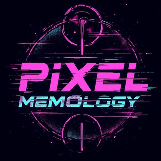 Логотип @pixelmemech - Пиксель. Мемология