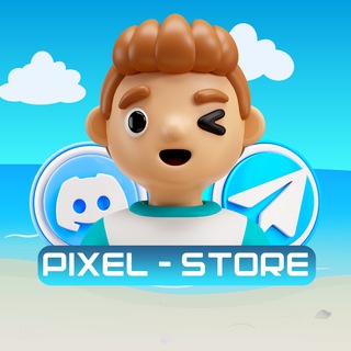 Логотип @pixelstore_ru - PIXEL - STORE