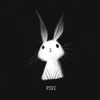 Логотип @pixitel - ربات چت - Bunny
