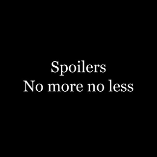 Логотип @placeforspoilers - Spoiler place