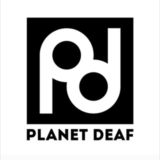 Логотип @planet_deaf - Планета глухих (Planet Deaf)
