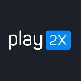 Логотип @play2x_new - Link my channel 👇