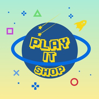 Логотип @playit_shop - PLAY IT.Shop