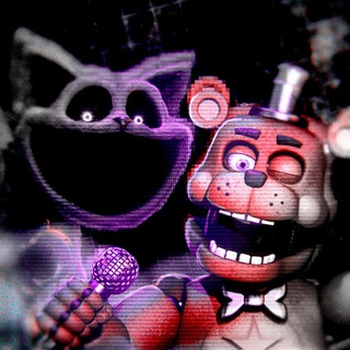 Логотип @playtimepizzaplace - Фабрика Пиццы [FNaF 🤝 Poppy Playtime]