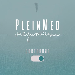 Логотип @pleinmed - PleinMed медитации для начинающих