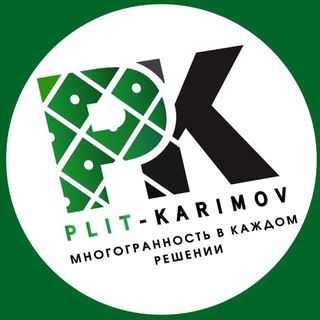 Логотип @plitkarimov - PLIT-KARIMOV