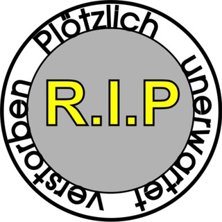 Логотип @ploetzlichundunerwartetverstorbe - Plötzlich und Unerwartet