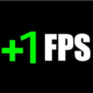 Логотип @plus1fps - +1FPS