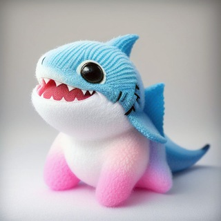 Логотип @plushyshark - Плюшевая Акула