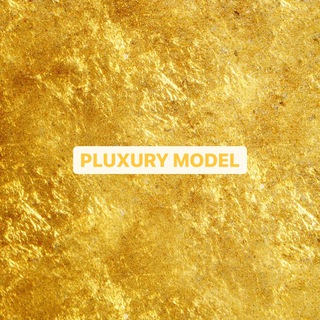 Логотип @pluxurymodel - pluxury model.