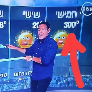 Логотип @pogodail - Погода в Израиле 🇮🇱 [PG-18]