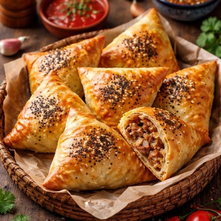 Логотип @pokizashop - POKIZA Halol somsa xamirlari