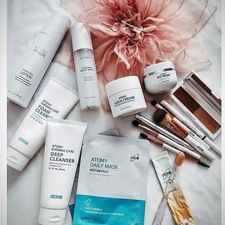 Логотип @polezdarom - Корейская продукция Атоми